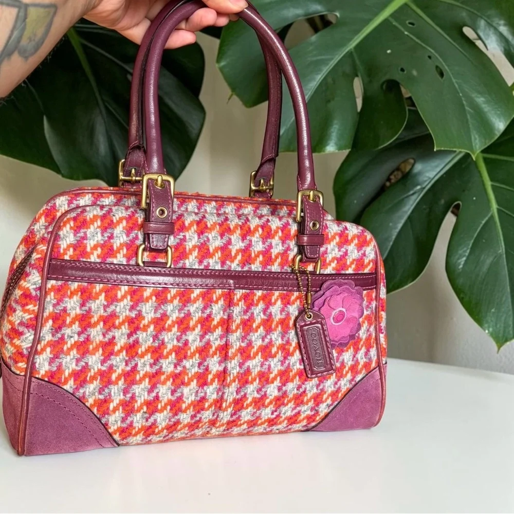 Coach Vintage Satchel - Tweed - Picture 6 of 8